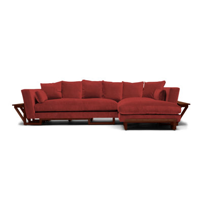 LRG Upholstered L-Shaped Sectional Right Hand Facing
