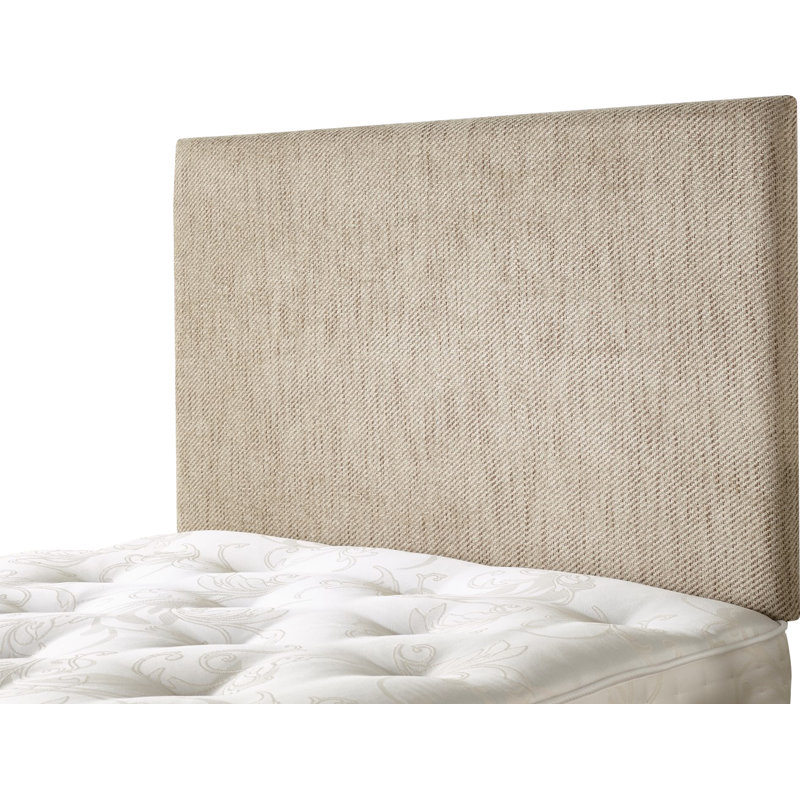 Upholstered Headboard, Small Double (4'), Caramel