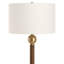 Lampe sur pied en chêne foncé Cateno