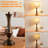 22'' Metal Table Lamp Set with 3-Way Touch control and USB Charging Station-96817164