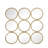 Yaneli Square Wall Mirror