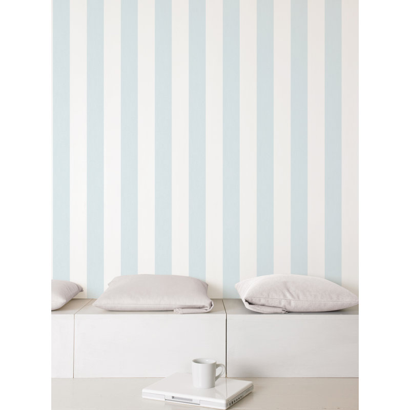 Angelo 10m x 53cm Matte Wallpaper Roll, Blue/White