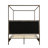 Canopy Bed Frame With Upholstered Headboard-2111379577-2111379579