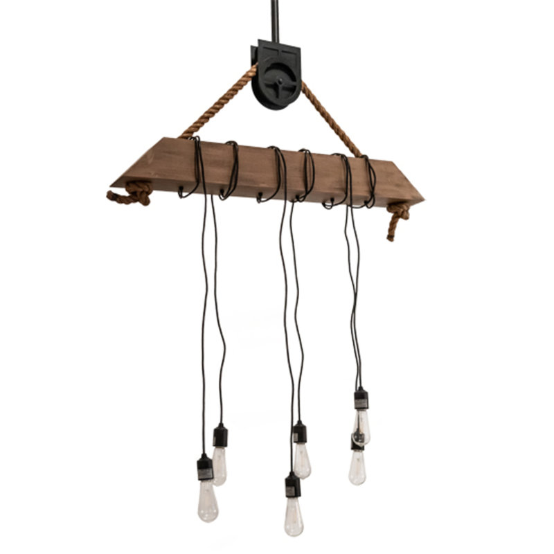 Wood Beam 6 - Light Pendant