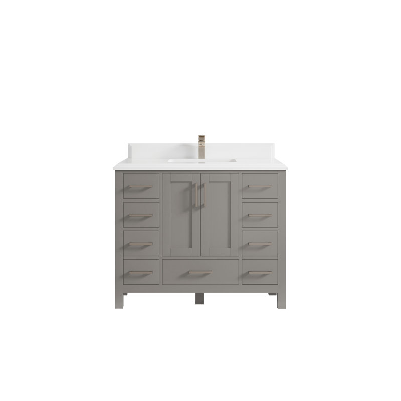 Ensemble de meuble-lavabo simple 42 po Malibu