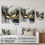 Hartz - Art mural acrylique abstrait en marbre-101501406