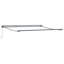 Brayden Studio 400cm W x 300cm D Fabric Cover Retractable Door / Window Awning