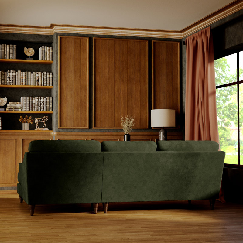 Melbern 3 Seater Corner Sofa, Left Hand Facing, Alpine