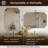 Minuette Glass Tile Edge Scalloped Bathroom Vanity Mirror | Stainless Steel Framed-1039985438-1050905678