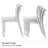 Patio Furniture 31.5'' H Stacking Side Chair-1868708645