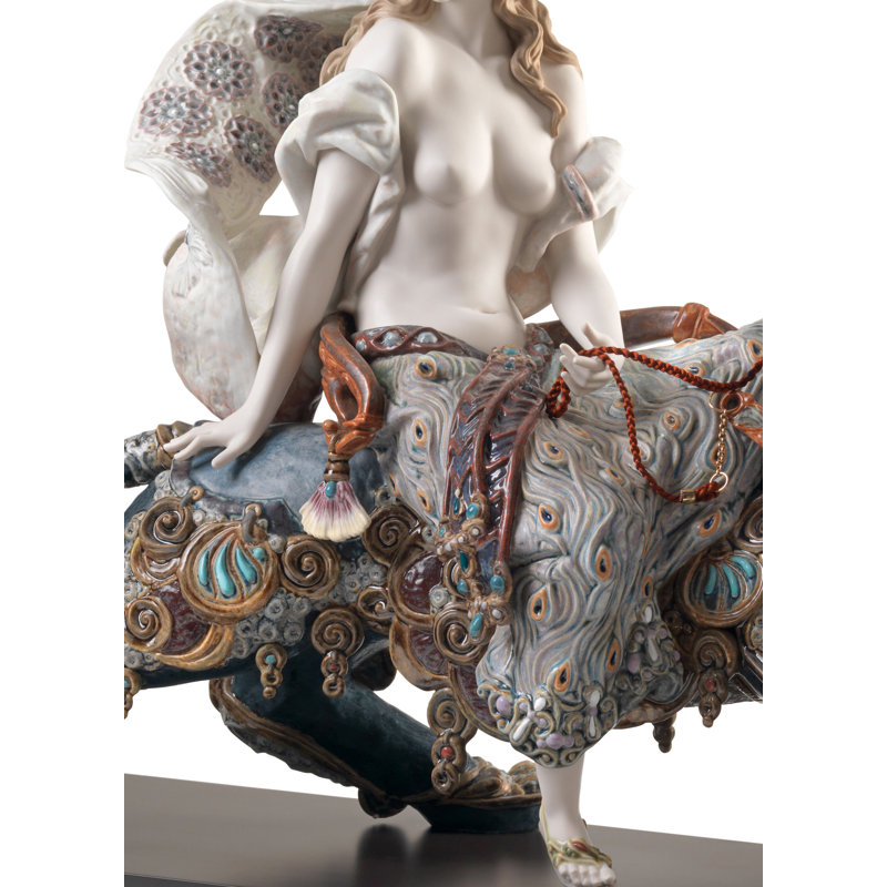 Bacchante on a Panther Woman Statue
