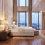 Grand lit tapissier de 62 po Hampton