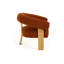 Fauteuil demi-tonneau Leairah
