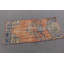 Petit tapis turc antique orange idéal comme tapis de voiture ou comme tapis de porte de Turquie