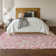 Premium Machine Washable Prisco Pink Rug