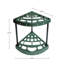 Organisateur de jardin - Support de coin pour 18 outils de jardin et porte-balai