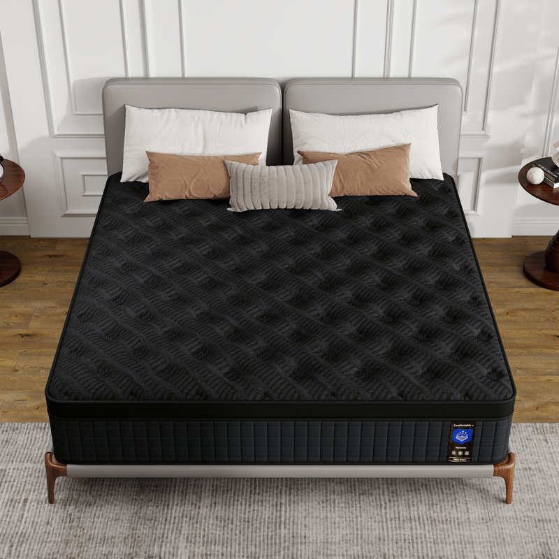 14" Queen Mattress Memory Foam Medium Firm Hybrid Mattress in a box With Certipur-us, Pocket Spring, 14", Queen