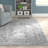 Almirka Medallion Runner Rug for Living Room Bedroom Dining Room Entryway Hallway Kitchen, Ivory/Grey-959588746