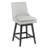 Lark Manor™ Counter Stools,26"360 Free Swivel Counter Height Bar Stools With High Back For Bar And Kitchen Island,Set Of 2,PU Leather-1744594603
