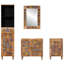 Vanity & Mirror Set