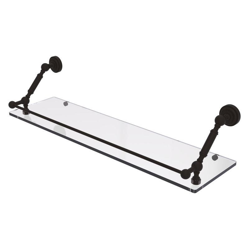 Marchmont Bracket Shelf, Oil Rubbed Bronze, 7.3" H x 30" W x 8.6" D