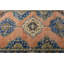 Grand tapis Oushak turc rétro orange vif idéal pour un bureau ou un très grand tapis bohémien