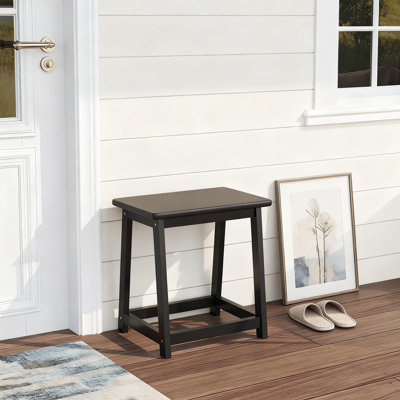Table d'appoint et tabouret en bois multifonctionnel avec un design rustique pour le salon, la chambre à coucher et la cuisine comme table de bout, escabeau ou support à plante