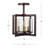 Demetries Glass Semi Flush Mount