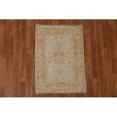 One-of-a-Kind 2'0" X 2'9" New Age Wool Area Rug in
