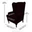 79Cm Wide Wingback Chair
