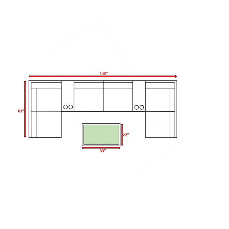 Ensemble de conversation d'extérieur en osier pour 4 personnes - Pré-assemblé avec coussins