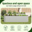 Harborough vidaXL Garden Raised Bed Galvanized Steel, Garden Planter for Flowers and Planters, Raised Flower Bed, Weather-resistant-228473851