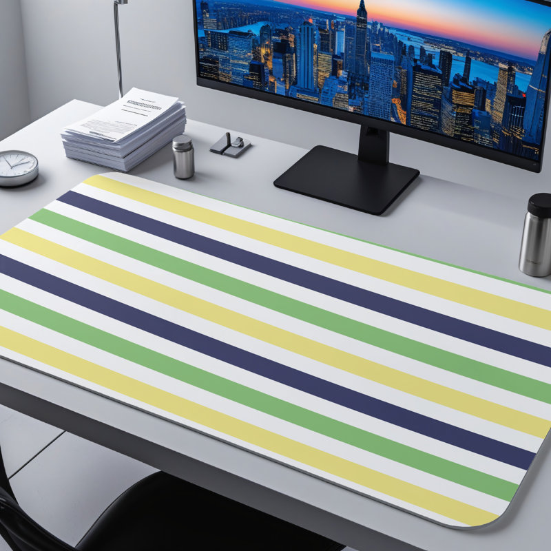 Polyester Desk Pad, 23.6x13.8
