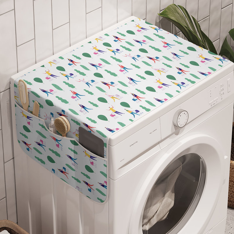 Ensemble de 2 boîtes à linge East Urban Home