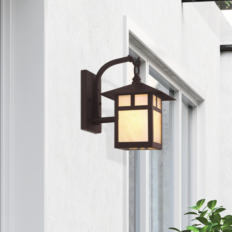 Giles Wall Light, Bronze, 10.75" H x 7" W x 9.25" D
