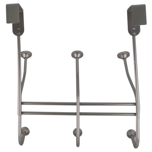 Door Hook Rack Organizer Silver BXH84555S