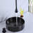 63" H Ceiling Mounted Creative Single Handle Solid Brass Bathroom Faucet-61464642
