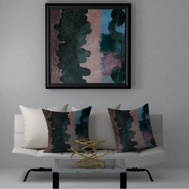 Housse de coussin carrée/insert, 18" x 18"