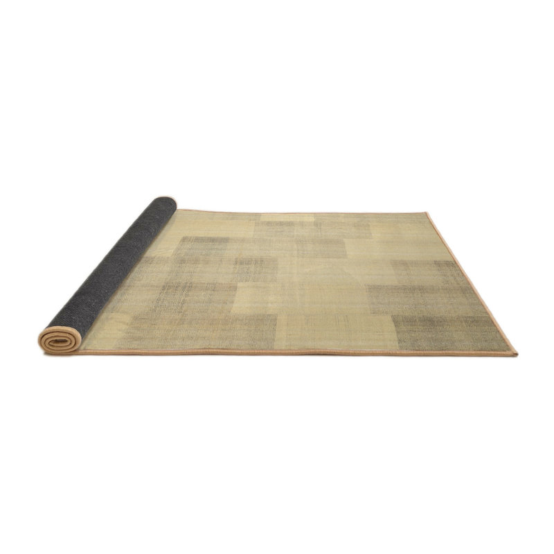 Surface beige contemporaine tapis, Rond 5 pi
