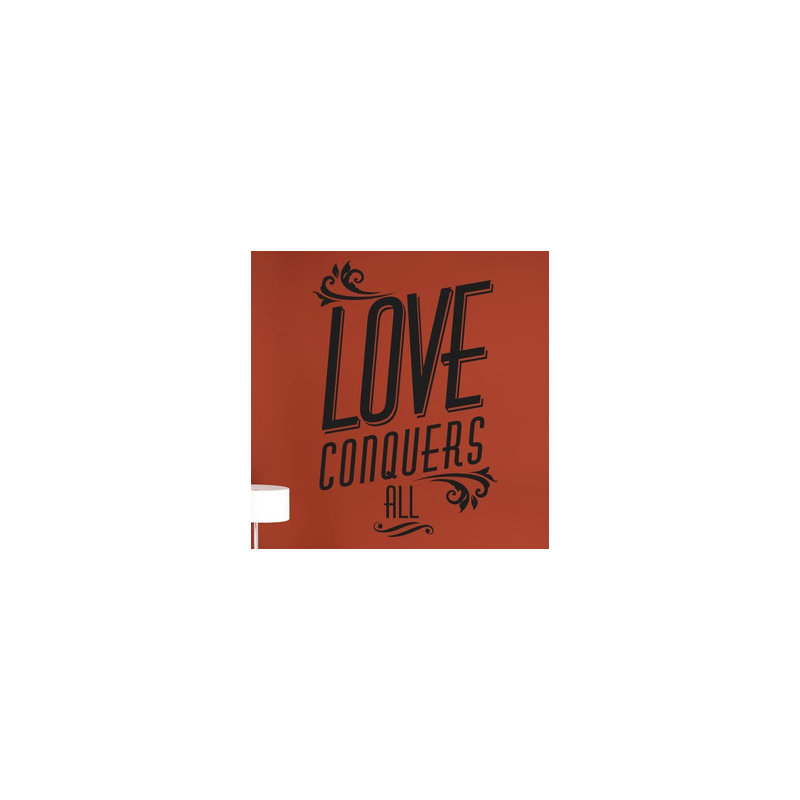 Wall Decal, Black, Large