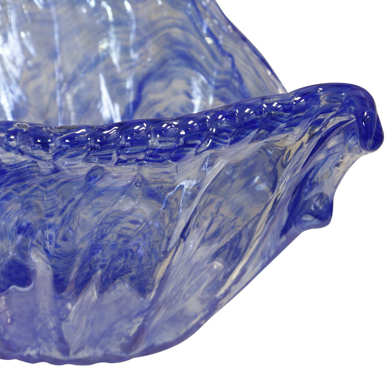 Bol Dea - bleu graniglia transparent, H 7 po x l 14,5 po x P 8,2 po