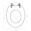 Zierikzee Soft Close Elongated Standard Toilet Seat