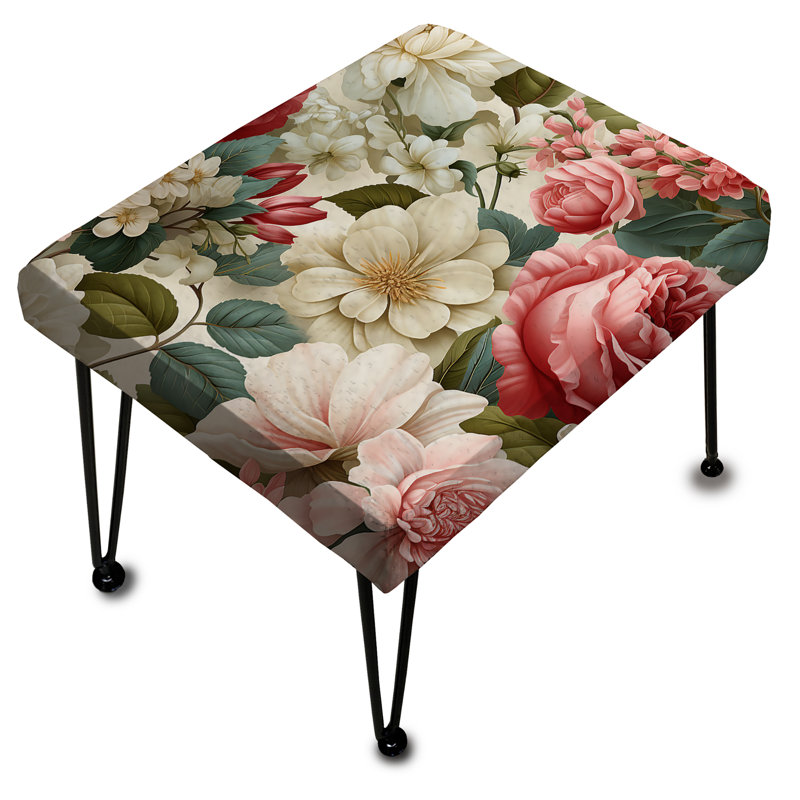Repose-pieds jardin antique