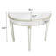 89.9cm Glass Top Console Table