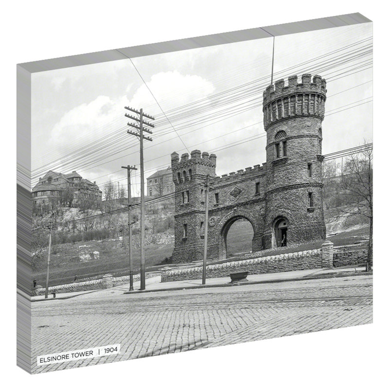 " Elsinore Tower ", 20" H x 24" W x 1.5" D