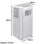 Daewoo 5000 BTU Portable air conditioner with Remote