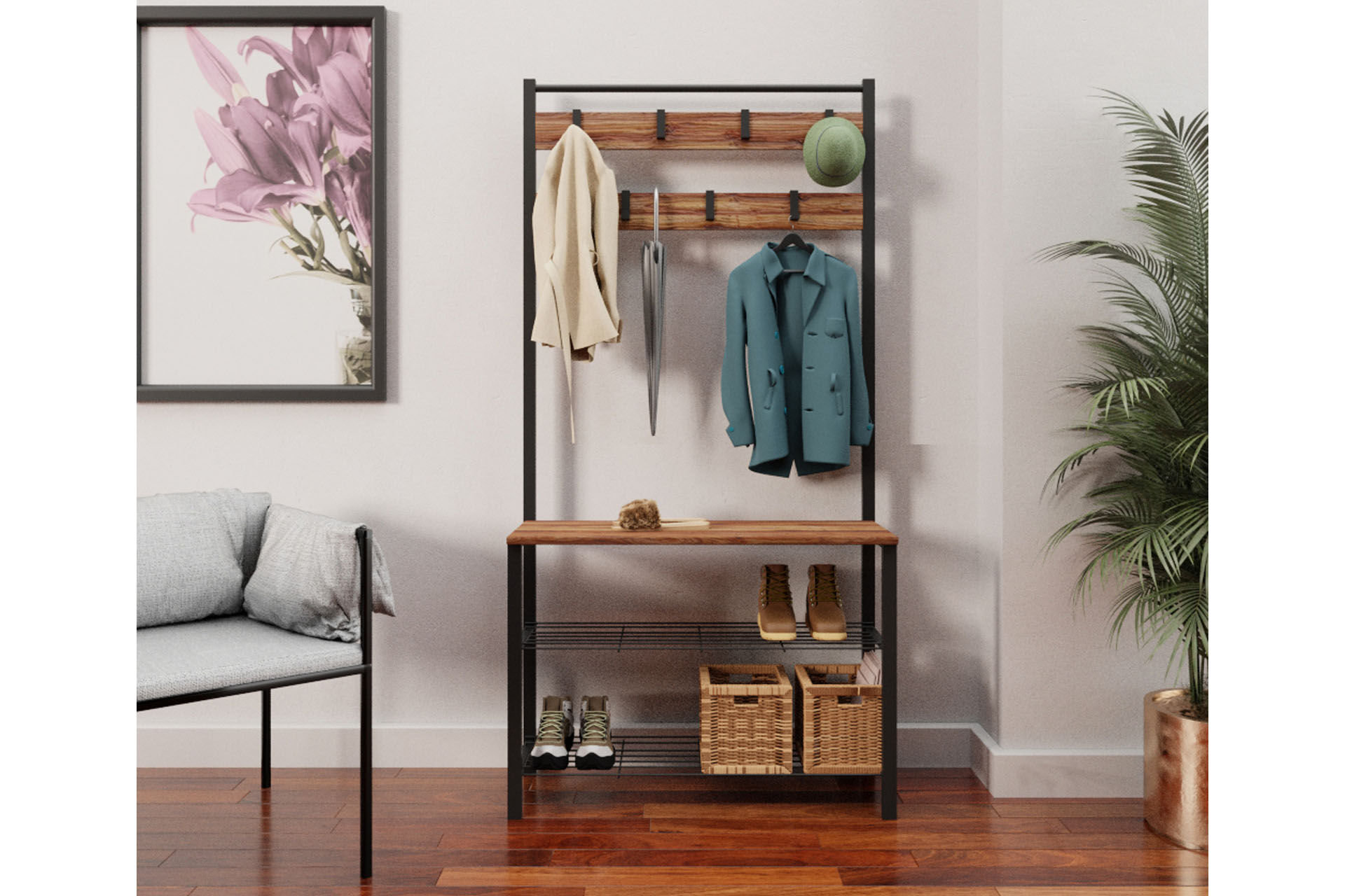 https://assets.wfcdn.com/im/21716053/compr-r85/2145/214539287/hall-tree-339-wide-with-bench-and-shoe-storage.jpg