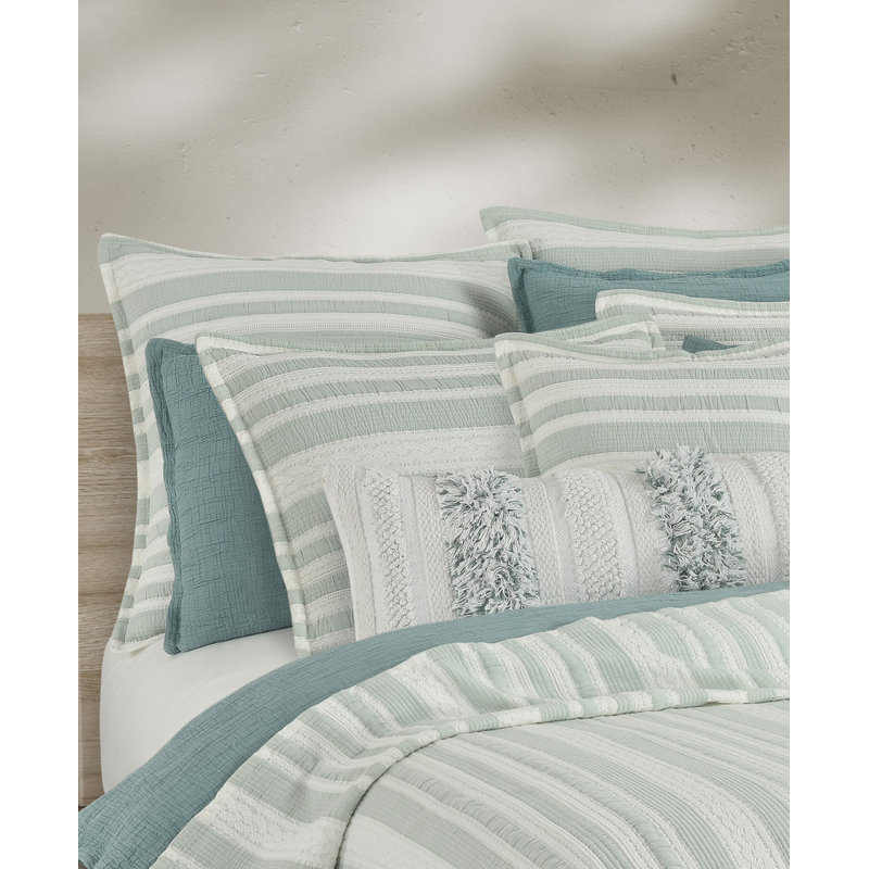 Taie décorative 100% coton Dez, Simple