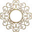 Médaillon de plafond ajouré en bois d'aulne 34 po x P 13 po x P 1/4 po Reims-63412231-63412251