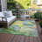 Alfonzo Washable Abstract Indoor / Outdoor Rug-1713034026